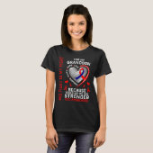 T-shirt Le combat est mon grand-fils combat Conscience de (Devant entier)