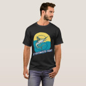 T-shirt Le combat ultime ! Conception de pêche au marlin (Devant entier)