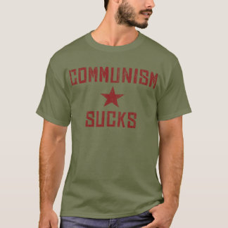 T-shirt Le communisme craint - Amérique d'abord anti-commu