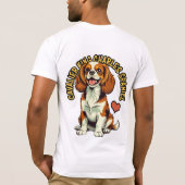T-shirt Le compagnon royal : la dévotion d'un Cavalier (Dos)