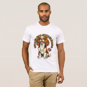 T-shirt Le compagnon royal : la dévotion d'un Cavalier (Devant entier)