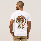 T-shirt Le compagnon royal : la dévotion d'un Cavalier (Dos entier)