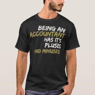 T-shirt Le Comptable De Cadeaux A Des Moins