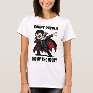 T-shirt Le comte Dabula dabs pendant la nuit