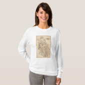 T-shirt Le comté de Franklin, Maine (Devant entier)