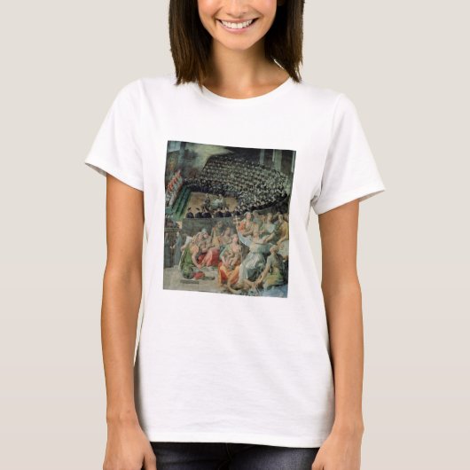 T-shirt Le Concile de Trent, 1588-89 (fresque) (Devant)