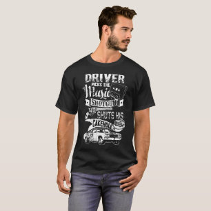 T-shirt Le conducteur surnaturel sélectionne le fusil de
