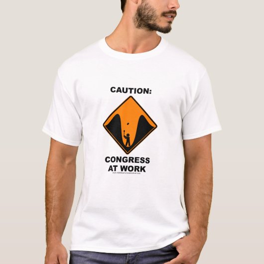 T-shirt Le congrès au travail (Devant)