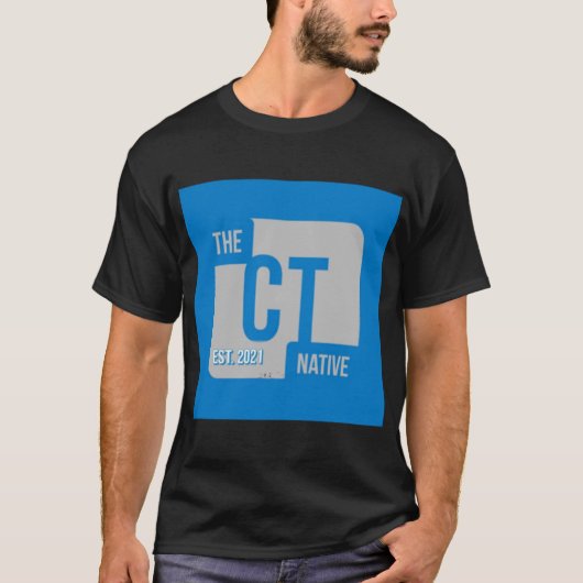 T-shirt Le Connecticut Native journal original0 (Devant)