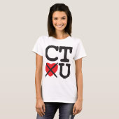 T-shirt Le Connecticut vous déteste (Devant entier)