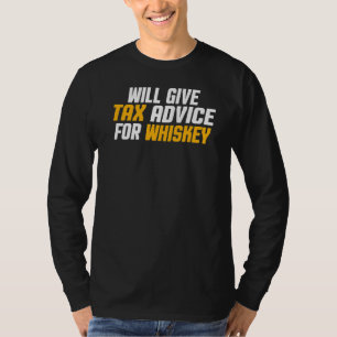 T-shirt Le Consultant En Fiscalité De L'Apc Donnera Des Co
