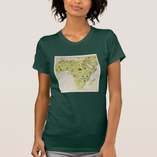 T-shirt Le continent de l'Afrique