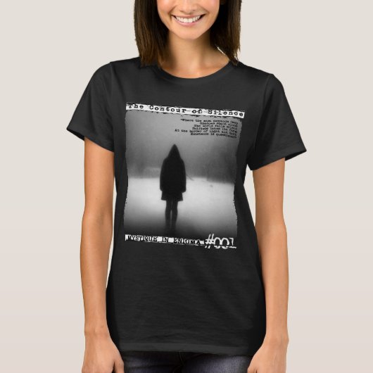 T-shirt Le Contour du Silence (Devant)