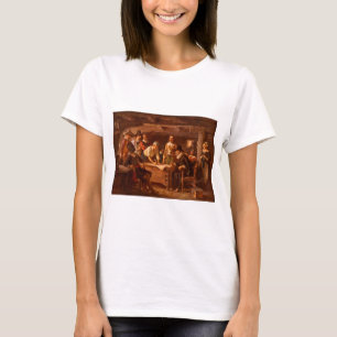 T-shirt Le contrat de fleur printanière par Jean Léon