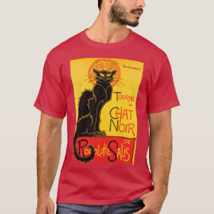 T-shirt Le Conversation Noir Vintage