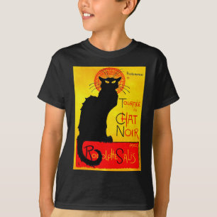 T-shirt Le Conversation Noir Vintage