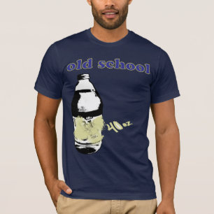 T-shirt Le cool drôle 40 onces remélangent école faite 