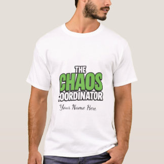 T-shirt Le Coordinateur du Chaos – Gras & Ludique
