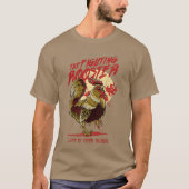T-shirt Le coq combatif (Devant)