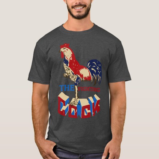 T-shirt Le Coq Combattant (Devant)