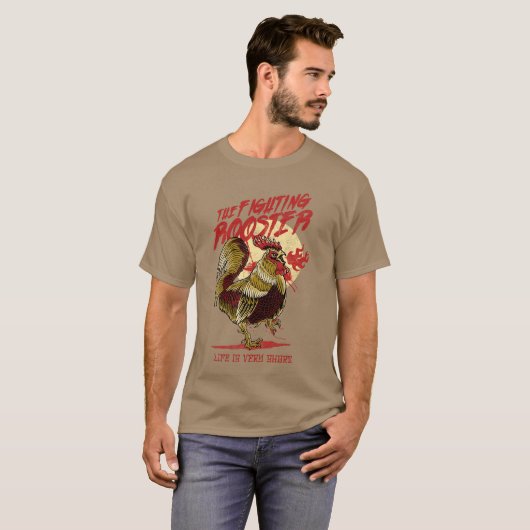 T-shirt Le Coq Combattant (Devant entier)