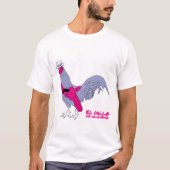 T-shirt Le coq de poulailler (Devant)