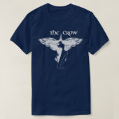 T-shirt Le Corbeau blanc (Design devant)