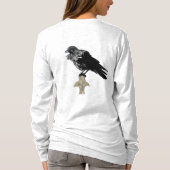 T-shirt Le Corbeau d'Edgar Allan Poe (Dos)