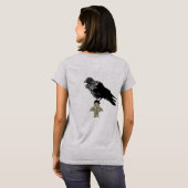 T-shirt Le Corbeau d'Edgar Allan Poe (Dos entier)