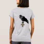 T-shirt Le Corbeau d'Edgar Allan Poe (Dos)