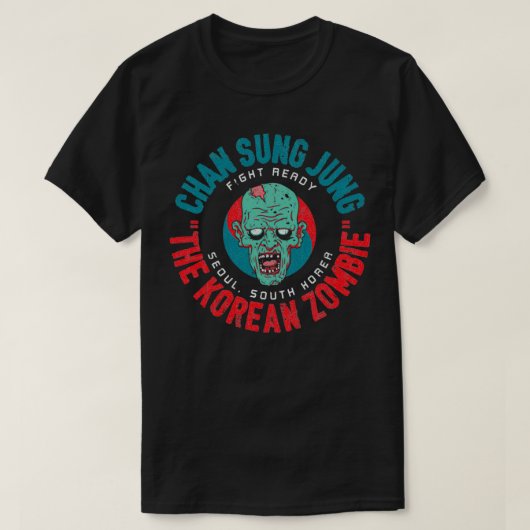 T-shirt Le Coréen Zombie Chan Sung Jung (Design devant)