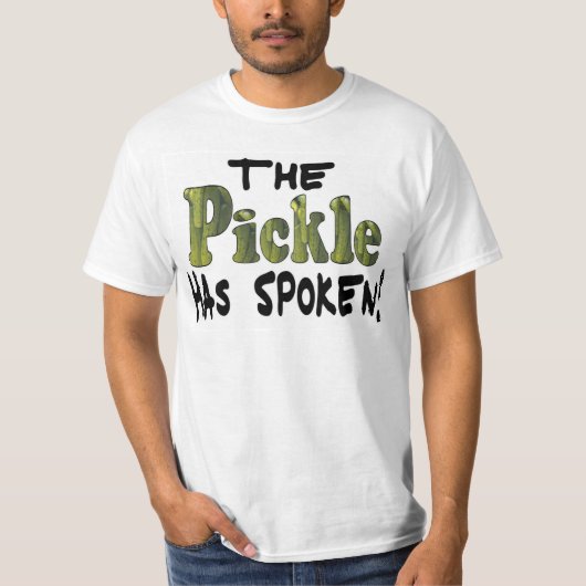 T-shirt Le Cornichon Parlé (Devant)
