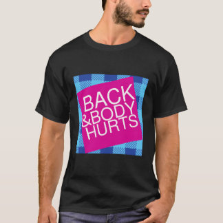 T-shirt Le Corps Arrière Blessent De Mignonnes Idées Cadea