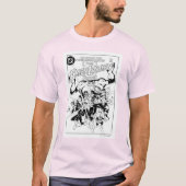 T-shirt Le Corps Vert des Lanternes, noir et blanc (Devant)