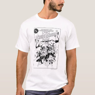T-shirt Le Corps Vert des Lanternes, noir et blanc