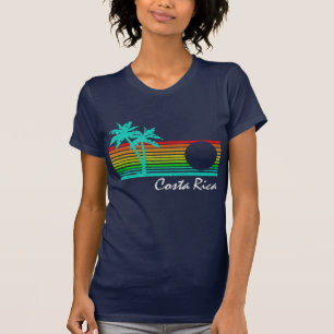 T-shirt Le Costa Rica vintage - conception affligée