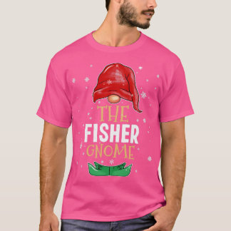 T-shirt Le costume de Noël assorti de la famille de Gnome