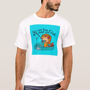 T-shirt Le côté amusant de la pêche