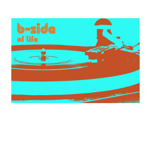 T-shirt Le côté B de Life Vinyl Records