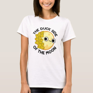 T-shirt Le Côté Canard De La Lune Amusante Astronomie Pun