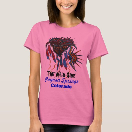 T-shirt Le côté sauvage (Devant)