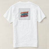 T-shirt le courage enflamme le progrès (Design dos)