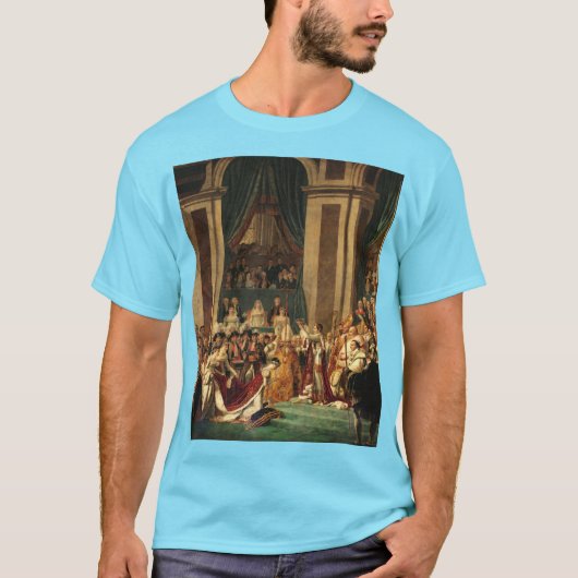 T-shirt Le couronnement de Napoléon par Jacques-Louis Davi (Devant)