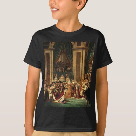 T-shirt Le couronnement de Napoléon par Jacques-Louis Davi (Devant)