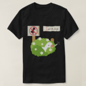 T-shirt Le couteau (Design devant)
