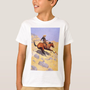 T-shirt Le Cowboy (par Frederic Remington)
