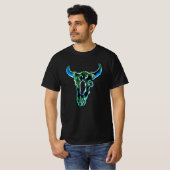 T-shirt Le crâne de boeuf (Devant entier)