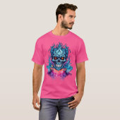 T-shirt Le crâne d'enfer éclate (Devant entier)