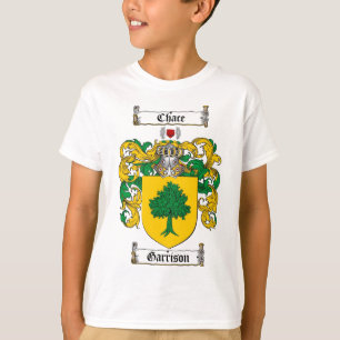 T-SHIRT LE CREST DE FAMILLE DE GARNISON - MANTEAU DE