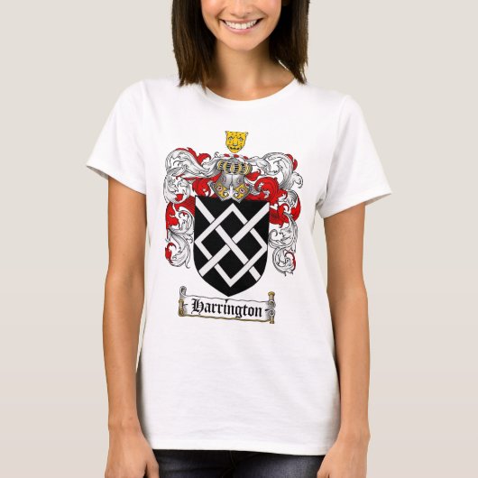 T-SHIRT LE CREST DE FAMILLE DE HARRINGTON - MANTEAU DE (Devant)